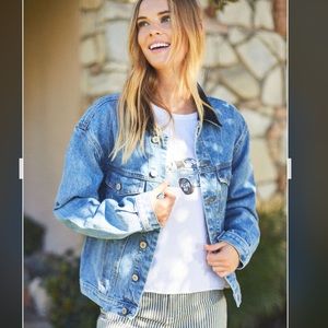 John Galt x Brandy Melville denim jacket